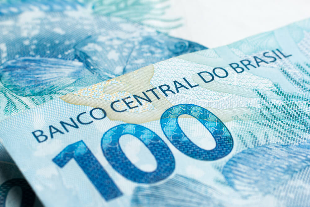 Imagem de uma nota de R$ 100,00.